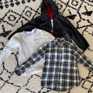 5t Carter’s Boys Long Sleeve Bundle